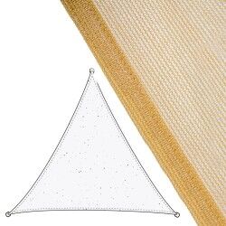 Vele parasole Tenda 5 x 5 m Beige Polietilene 500 x 500 x 0,5 cm