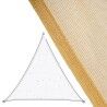 Vele parasole Tenda 5 x 5 m Beige Polietilene 500 x 500 x 0,5 cm