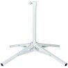 Base for beach umbrella Aktive White Metal 65 x 60,5 x 65 cm (6 Units)