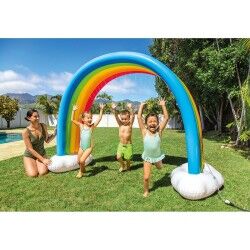 Giocattolo Spruzzatore d'Acqua Intex   Arcobaleno 300 x 109 x 180 cm PVC