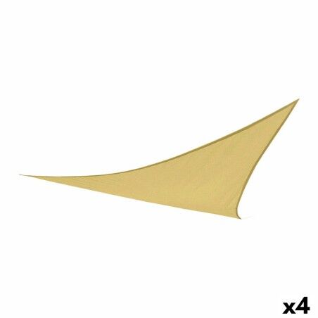 Vele parasole Aktive Triangolare Crema 360 x 0,5 x 360 cm (4 Unità)