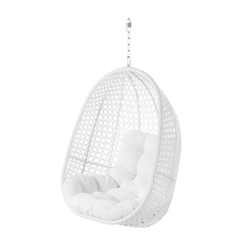 Hanging garden armchair Dido White 81 x 64 x 111,5 cm