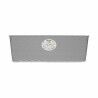 Planter Stefanplast Grey Plastic 18 x 16 x 49 cm (12 Units)