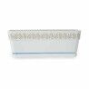 Self-watering planter Stefanplast Gaia White Plastic 49,5 x 17 x 19 cm (12 Units)