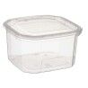 Rectangular Lunchbox with Lid Transparent polypropylene 750 ml 12,8 x 7,5 x 13,5 cm (24 Units)