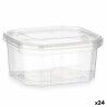 Rectangular Lunchbox with Lid Transparent polypropylene 370 ml 10,7 x 5,5 x 11,7 cm (24 Units)