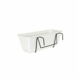 Plant pot Artevasi White 49 x 19,5 x 16,6 cm