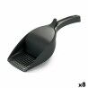 Dustpan Stefanplast Anthracite Plastic 12 X 7 X 27, 5 cm (8 Units)