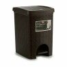 Pedal bin Stefanplast Elegance Brown Plastic 20 L (6 Units)