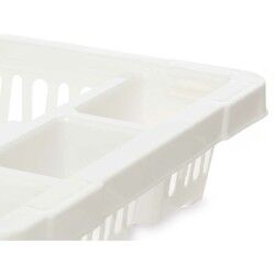 Draining Rack for Kitchen Sink White Plastic 42,5 x 7 x 29,5 cm (24 Units)