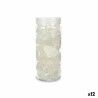 Pietre Decorative 600 g Quarzo Bianco (12 Unità)