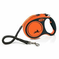 Guinzaglio per Cani Flexi Xtreme Arancio L