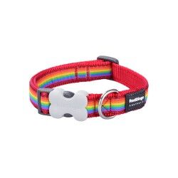 Collare per Cani Red Dingo Rainbow 20-32 cm Multicolore