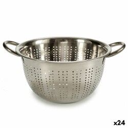 Strainer Silver Stainless steel 24 x 12,5 x 30,5 cm (24 Units)