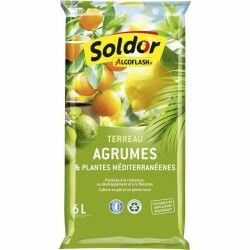 Terriccio Algoflash TAGRUM6 Agrumi Mediterraneo 6 L