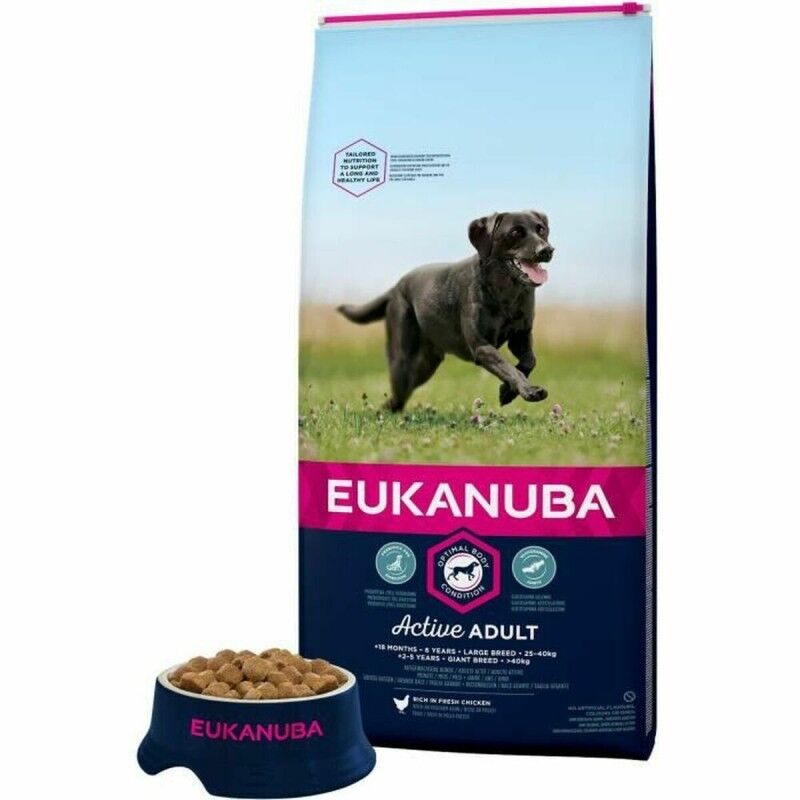 Fodder Eukanuba Adult Chicken 15 kg