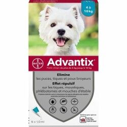 Anti-parassiti Advantix Cane 4-10 kg 6 Unità