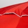 Ombrellone Aktive Rosso Alluminio 240 x 235 x 240 cm (6 Unità)