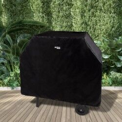 Coperchio di protezione per barbecue Aktive Nero 4 Unità 142 x 120 x 60 cm