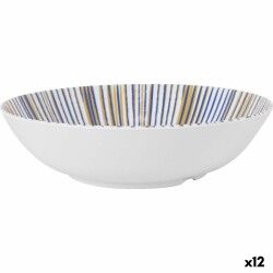 Salad Bowl La Mediterránea Irys Melamin 25 x 6,5 cm (12 Units)