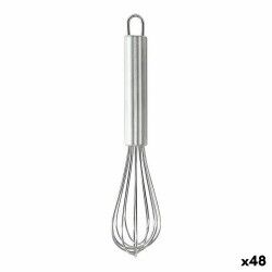 Mixer Whisks Stainless steel Silver 20 cm 1,5 mm (48 Units)