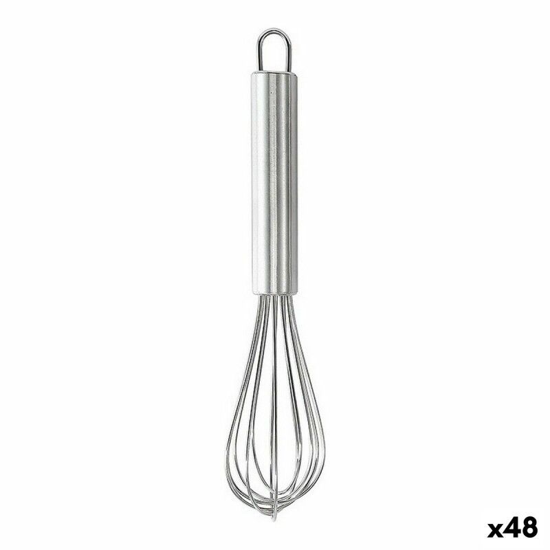 Frusta per Frullare Acciaio inossidabile Argentato 20 cm 1,5 mm (48 Unità)