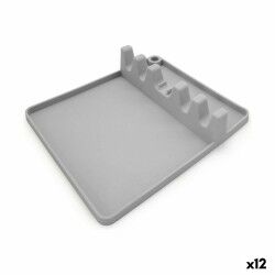 Supporto per Utensili da Cucina Quttin Silicone 20 x 17 x 4 cm (12 Unità)