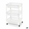 Carrello per Verdure Tontarelli Mito 3 Plastica Bianco 40 x 29 x 62 cm (12 Unità)