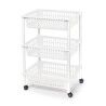 Carrello per Verdure Tontarelli Mito 3 Plastica Bianco 40 x 29 x 62 cm (12 Unità)