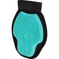 Dog Brush Zolux 470837 Glove Black Multicolour Black/Blue