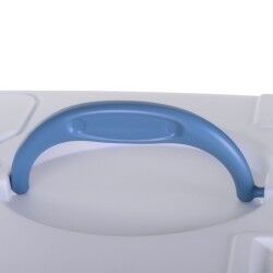 Cat Litter Box Zolux Cathy Blue Plastic