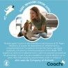 Guinzaglio per Cani Coachi Azzurro 2,5 m Allenamento