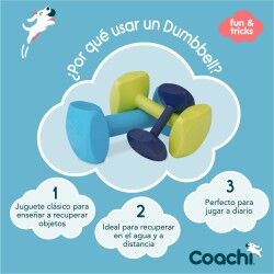 Manubrio Coachi TRAINING DUMBBELL Azzurro L Plastica