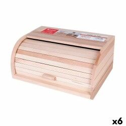 Portapane Quttin Mobile Griglia otturatore Legno 37,5 x 26,5 x 16 cm (6 Unità)