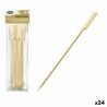 Barbecue Skewer Set Algon Bamboo 20 Pieces 24 cm (24 Units)