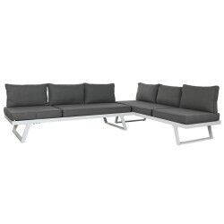 Divano e Tavolo Home ESPRIT Metallo 130 x 68 x 65 cm