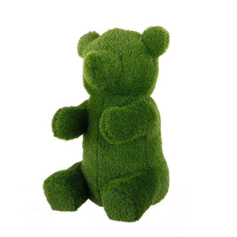 Decorative Figure polypropylene Astro-turf Bear 22 x 26 x 35 cm