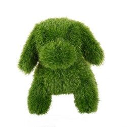 Decorative Figure polypropylene Astro-turf Dog 30 x 50 x 48 cm