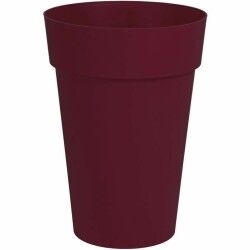 Plant pot EDA Dark Red Ø 46 cm Plastic Circular Modern