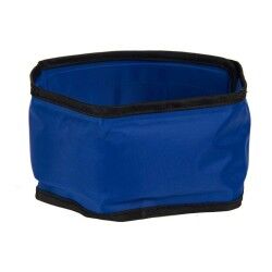 Collare per Cani Azzurro Nero PVC Gel 8 x 1 x 66 cm Refrigerante (4 Unità)