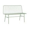 Set Tavolo con 3 Sedie Home ESPRIT Menta Metallo 115 x 53 x 83 cm