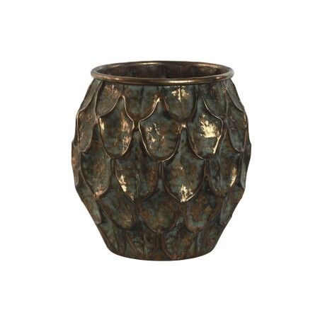 Vaso Home ESPRIT Dorato Metallo Vintage 28 x 28 x 28 cm