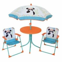 Garden furniture Fun House Children's Panda bear 4 Pieces