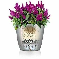 Self-watering flowerpot Lechuza Anthracite Ø 50 x 47 cm Plastic