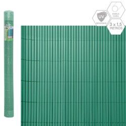 Recinzione da Giardino Verde PVC 1 x 300 x 150 cm