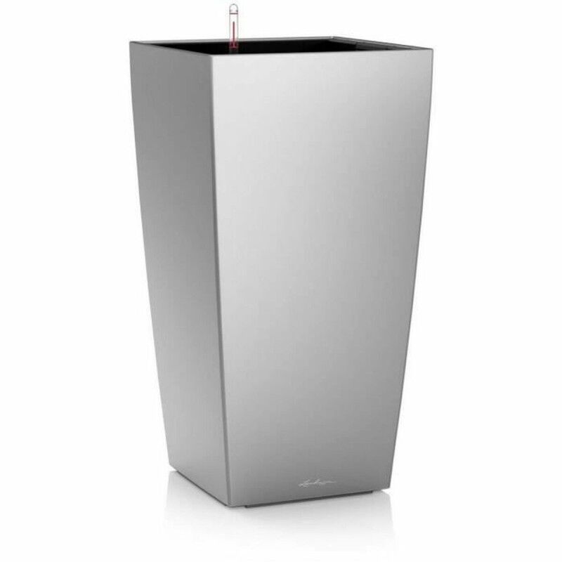 Vaso Lechuza 40 x 40 x 76 cm Nero polipropilene Plastica Rettangolare