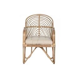 Sedia da giardino Home ESPRIT Bambù Rattan 58 x 61 x 87 cm