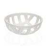 Fruit Bowl Versa White Ceramic Dolomite 26,4 x 8,5 x 26,4 cm