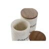 Tin Home ESPRIT White Brown Marble Mango wood (2 Units)