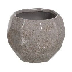 Planter Grey Ceramic 25 x 25 x 20 cm